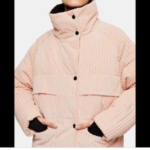 NWT topshop sno coat jacket puffer blush corduroy
MSRP $200 snow ski winter